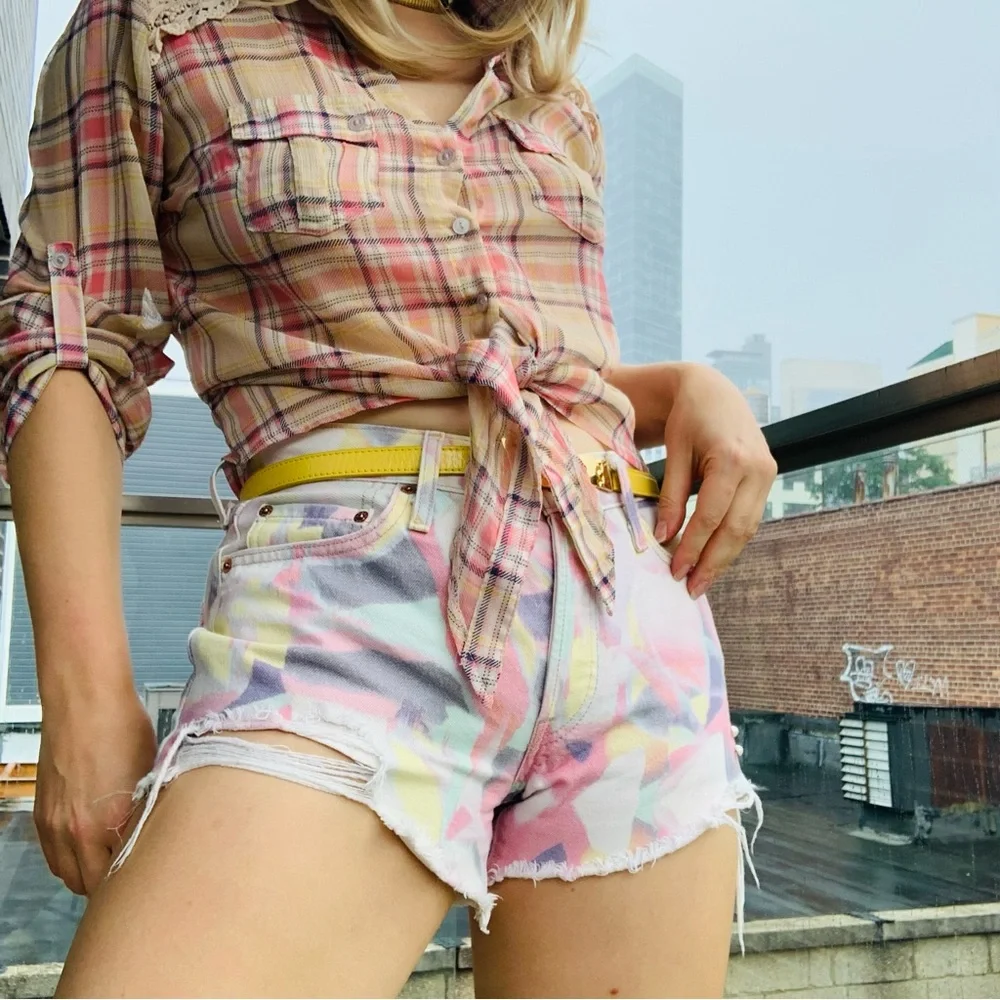 CC Skye Belts Yellow Gold Metallic Buckle Leather Skinny Belt